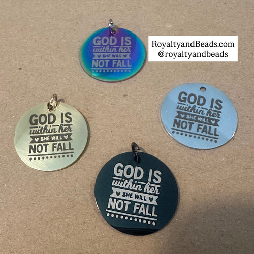 God is within her SS.