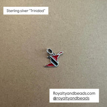 Load image into Gallery viewer, Trinidad charm (sterling silver)