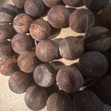 Load image into Gallery viewer, Brown stripe agate beads 12mm