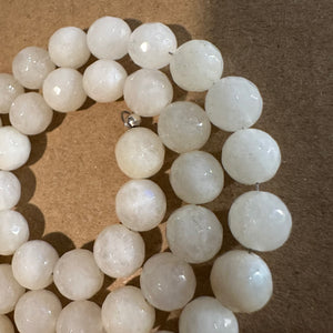 Clearish beads 8mm