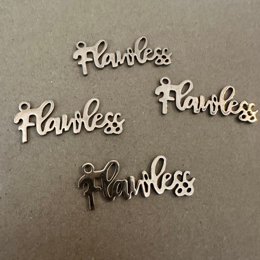 4 Flawless charms (rose gold)