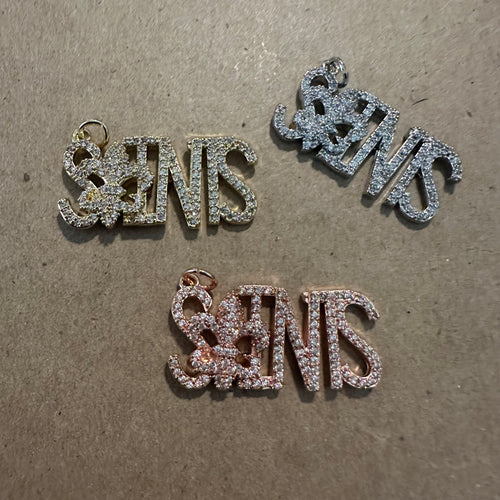 Pave saints charm