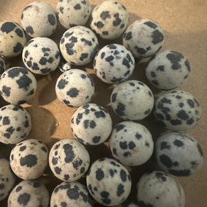 Dalmation beads (matte)