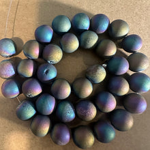 Load image into Gallery viewer, Rainbow druzy beads*