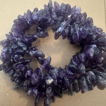 Load image into Gallery viewer, Amethyst rock beads 10mm