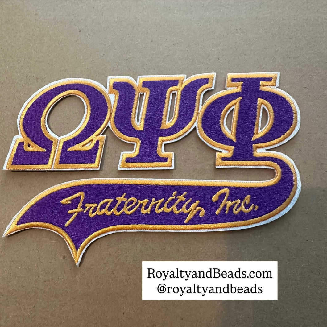 Omega Psi Phi patch