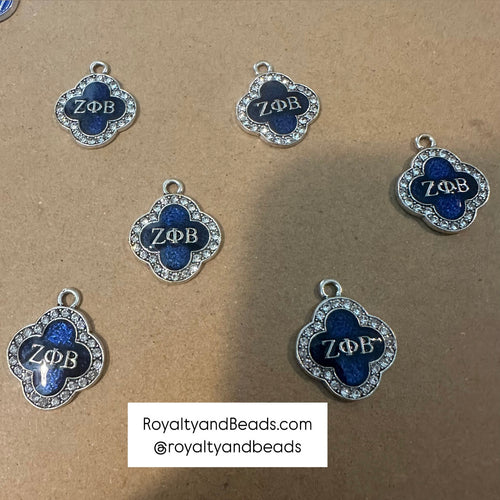 Zeta 4 way charms. (Clear)