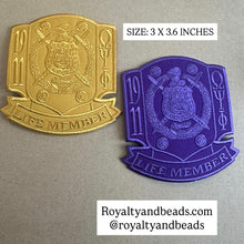 Load image into Gallery viewer, Omega Psi Phi life member patch