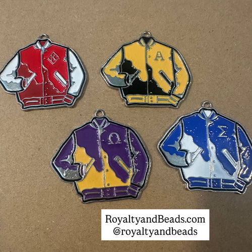 Fraternity Jacket charms
