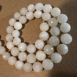 Clearish beads 8mm