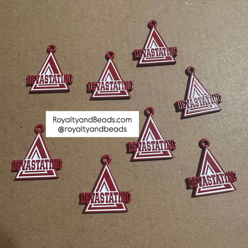 The NEW red pyramid charm (divastating)