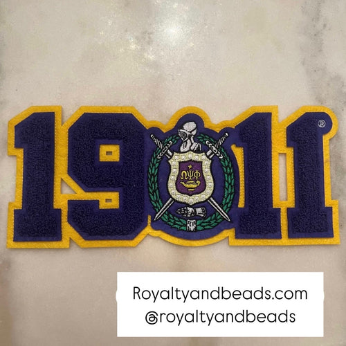 Omega Psi Phi 1911 patch