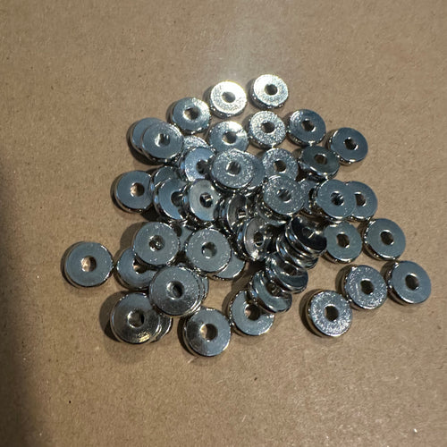 25-10mm silver spacers