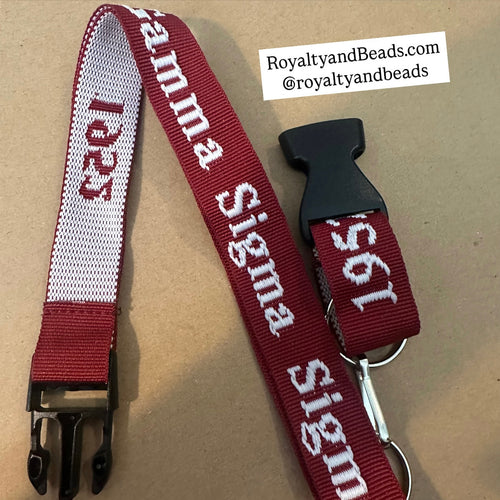 Gamma Sigma Sigma lanyard (GSS)