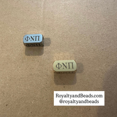 Phi Nu Pi block charm