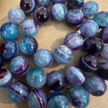 Load image into Gallery viewer, Purple and blue agate