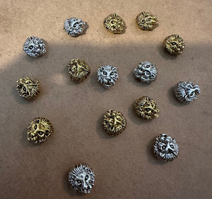 4 lion charms