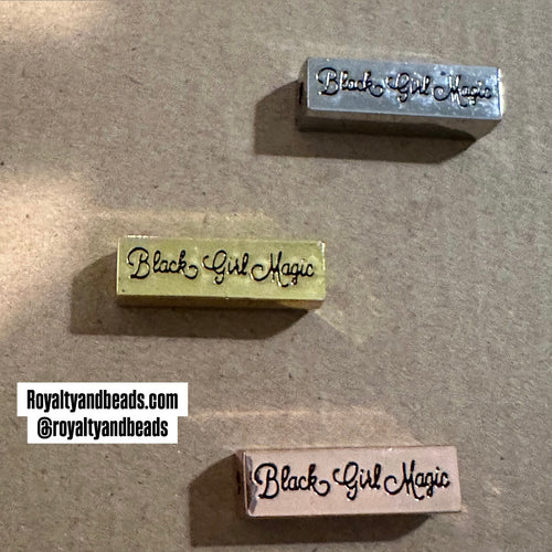 Black girl magic block