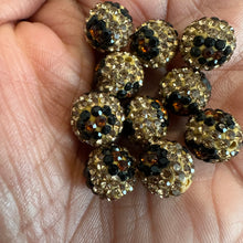Load image into Gallery viewer, Leopard pave beads.