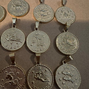 Zodiac charms (gold)