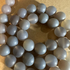 Gray beads