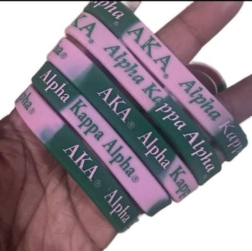 Alpha Kappa Alpha wristband