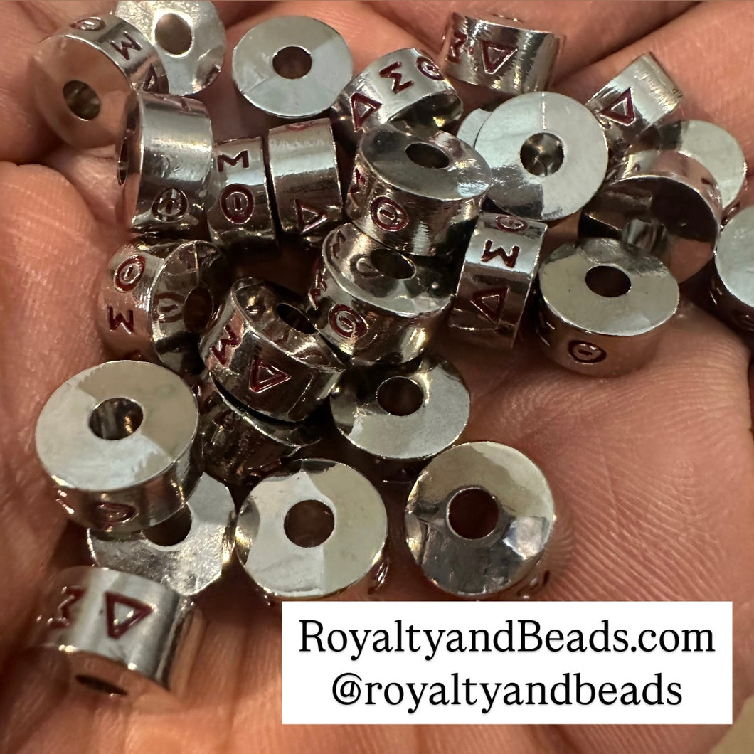 Delta ring charms.