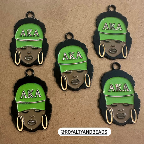 AKA hat girl charm