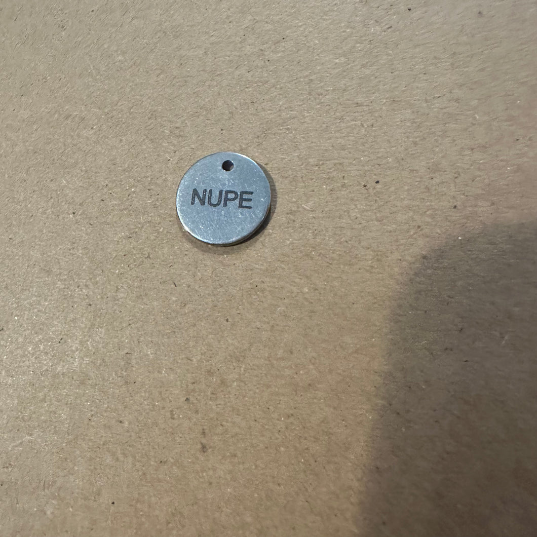 NUPE charm. SS