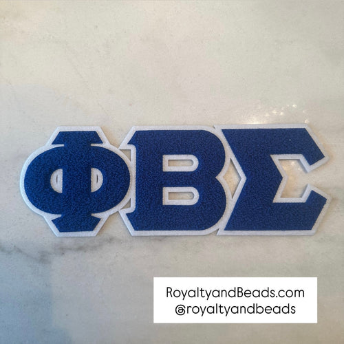 Blue Phi Beta Sigma patch