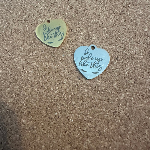 I woke up makeup charm SS