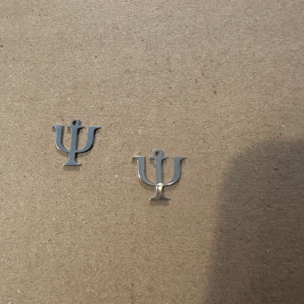 Stainless steel Psi charms