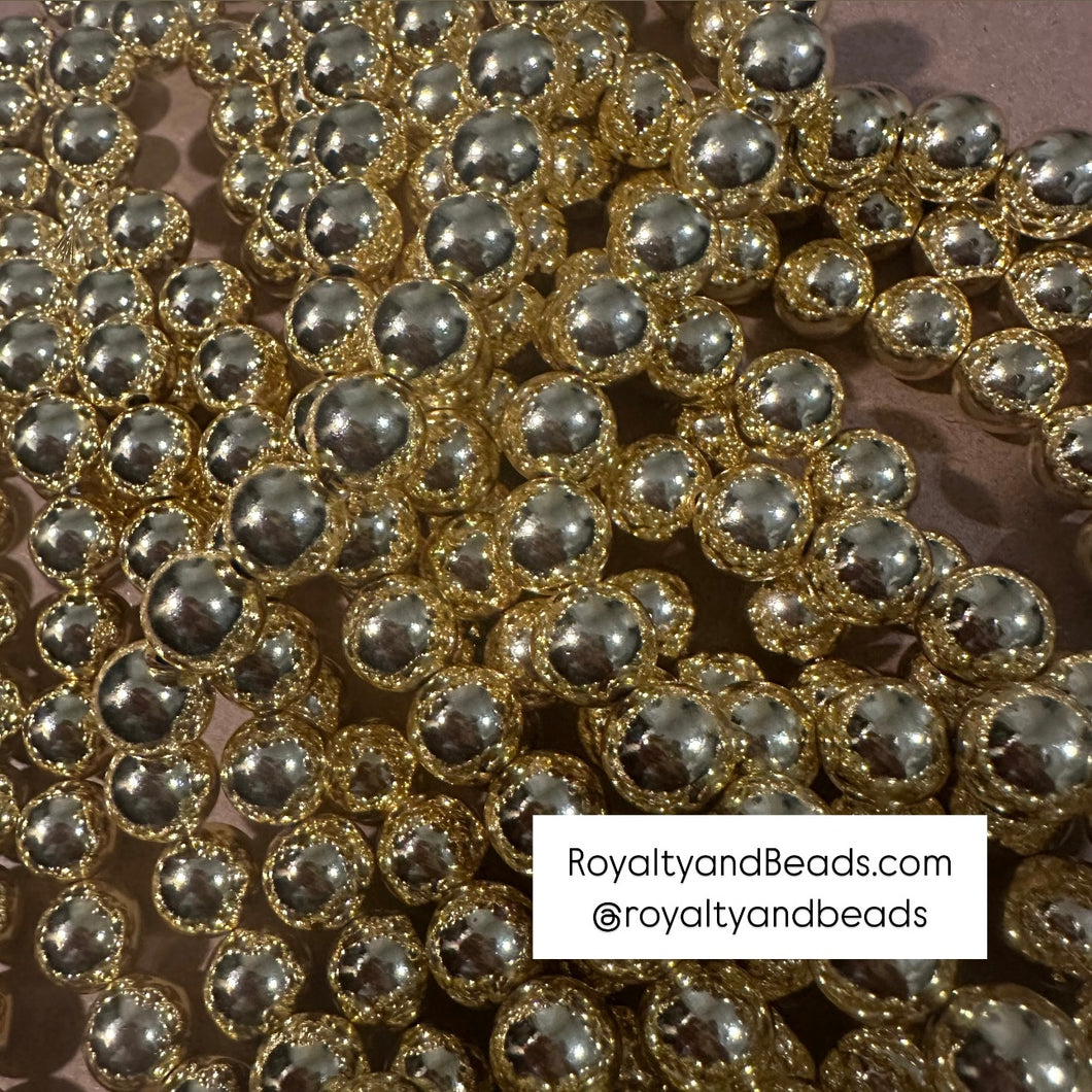 Gold hematite 10mm*