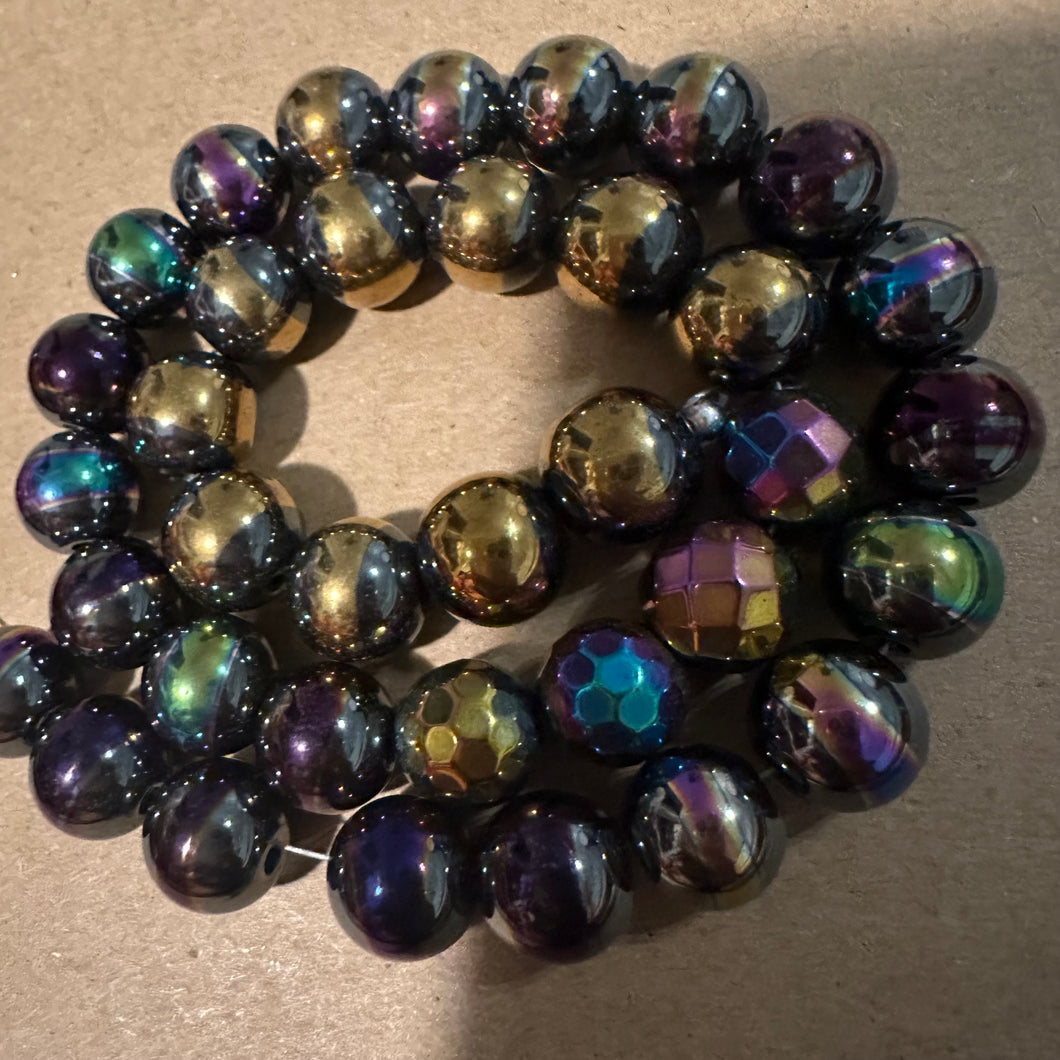 Hematite mixed beads