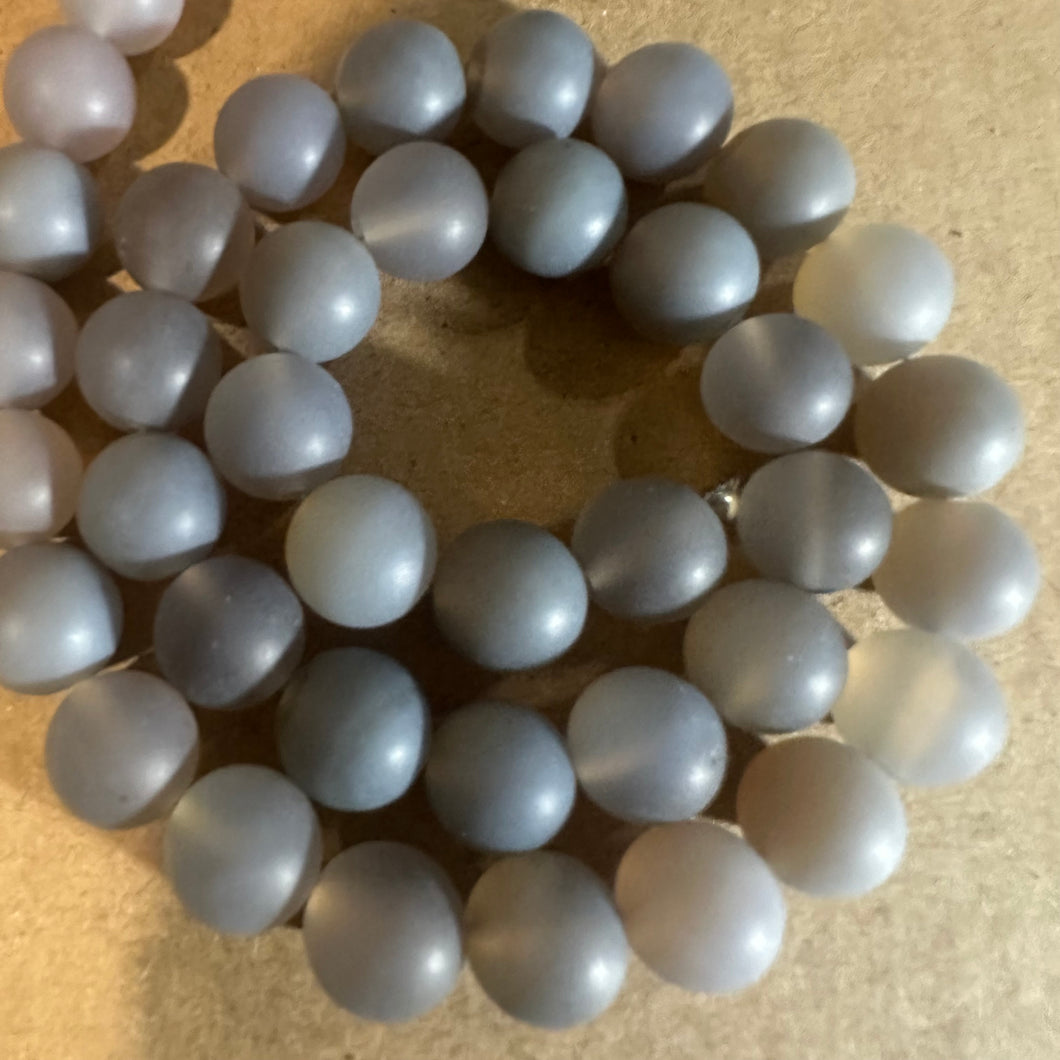Gray beads