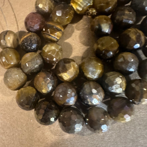 Brown tigers eye mixed beads