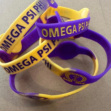 Load image into Gallery viewer, Omega Psi phi wristband
