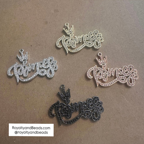 Pave Princess charm