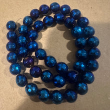 Load image into Gallery viewer, Blue hematite beads.