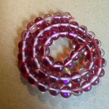 Load image into Gallery viewer, Red and clear beads 8mm