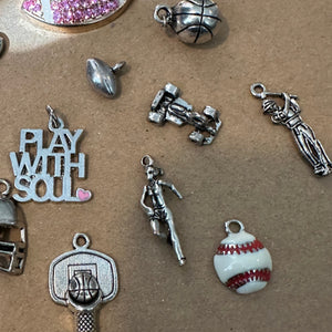 11 sports charms