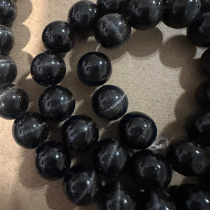 Black cats eye 10mm *