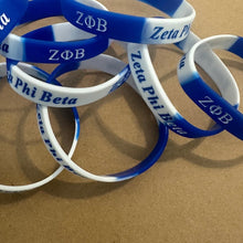 Load image into Gallery viewer, Zeta Phi Beta wristband
