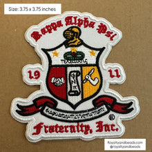 Load image into Gallery viewer, Kappa Alpha Psi shield patch