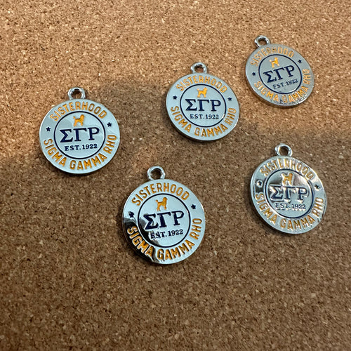 New SGRho sisterhood charm.