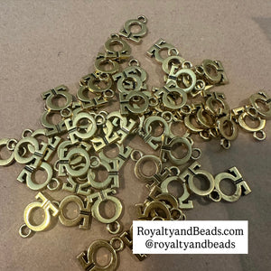 Omega charms.