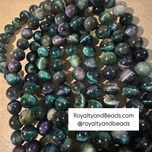 Mixed tigers eye beads