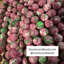 Load image into Gallery viewer, Pink and green beads