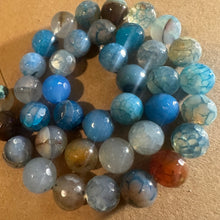 Load image into Gallery viewer, Light blue agate beads