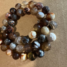 Load image into Gallery viewer, Brown agate beads 8mm